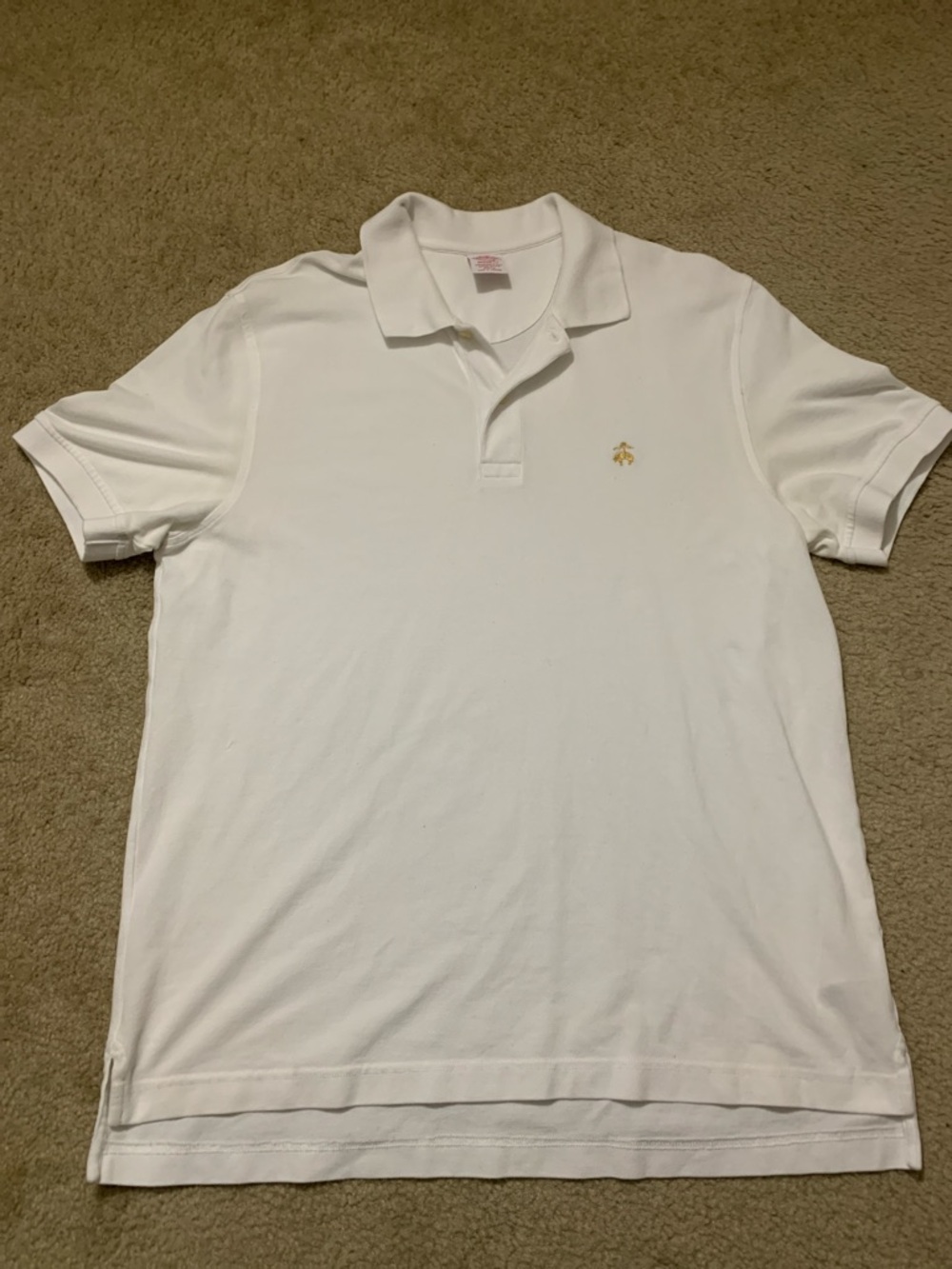 Brooks Brothers White Polo size L